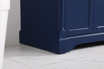 Elegant Furniture & Lighting - Clarence 30 inch Single bathroom vanity in Blue - VF53030BL veiw 13