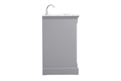 Elegant Furniture & Lighting - Clarence 30 inch Single bathroom vanity in Grey - VF53030GR veiw 7