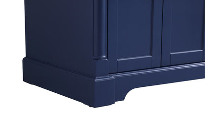 Elegant Furniture & Lighting - Clarence 36 inch Single bathroom vanity in Blue - VF53036BL veiw 6