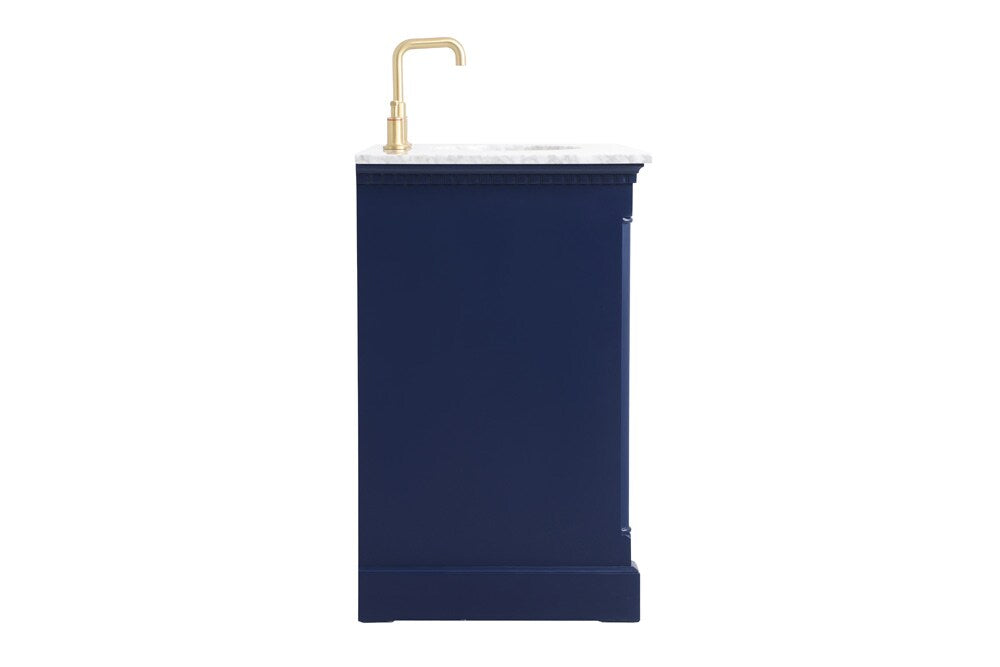 Elegant Furniture & Lighting - Clarence 36 inch Single bathroom vanity in Blue - VF53036BL veiw 7