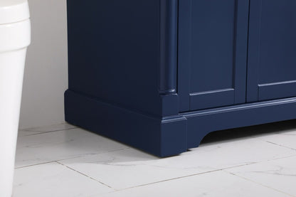 Elegant Furniture & Lighting - Clarence 36 inch Single bathroom vanity in Blue - VF53036BL veiw 13