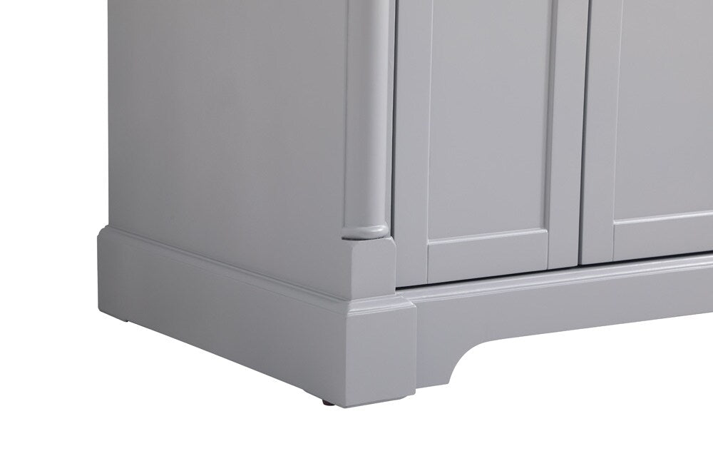 Elegant Furniture & Lighting - Clarence 36 inch Single bathroom vanity in Grey - VF53036GR veiw 6
