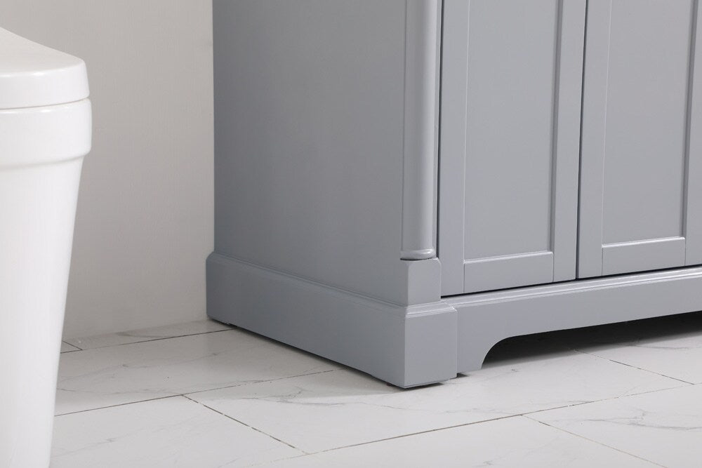 Elegant Furniture & Lighting - Clarence 36 inch Single bathroom vanity in Grey - VF53036GR veiw 13