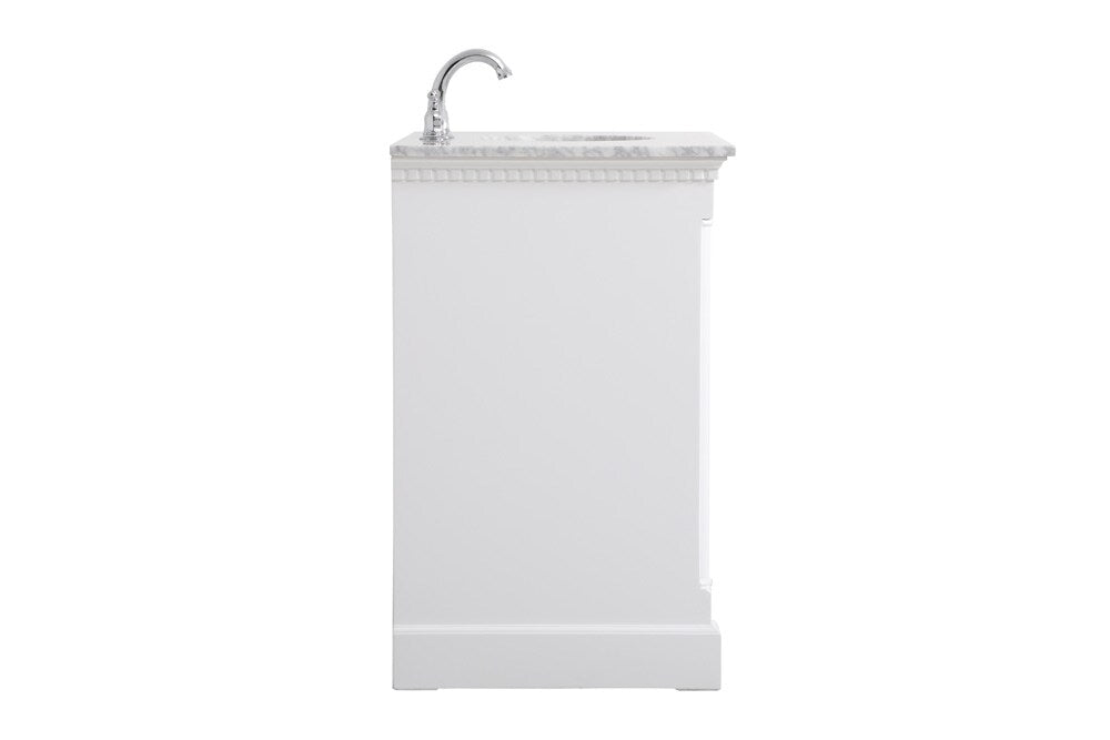 Elegant Furniture & Lighting - Clarence 36 inch Single bathroom vanity in White - VF53036WH veiw 7