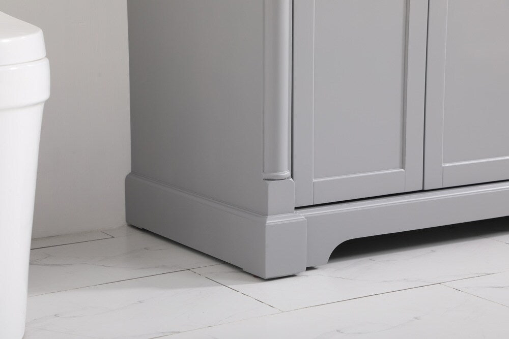 Elegant Furniture & Lighting - Clarence 42 inch Single bathroom vanity in Grey - VF53042GR veiw 13