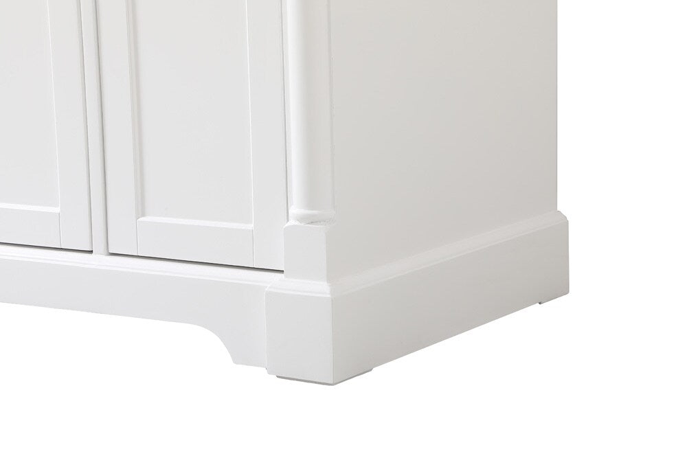 Elegant Furniture & Lighting - Clarence 48 inch Single bathroom vanity in White - VF53048WH veiw 6