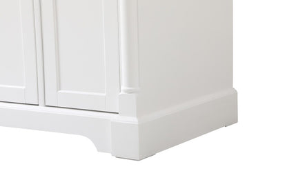 Elegant Furniture & Lighting - Clarence 48 inch Single bathroom vanity in White - VF53048WH veiw 6