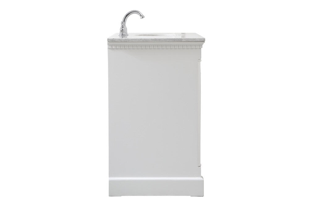 Elegant Furniture & Lighting - Clarence 48 inch Single bathroom vanity in White - VF53048WH veiw 7
