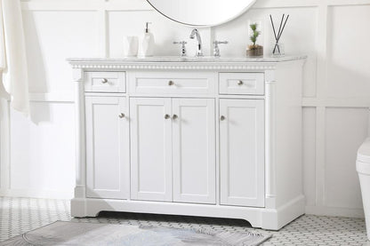 Elegant Furniture & Lighting - Clarence 48 inch Single bathroom vanity in White - VF53048WH veiw 9