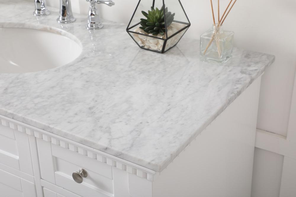 Elegant Furniture & Lighting - Clarence 48 inch Single bathroom vanity in White - VF53048WH veiw 12