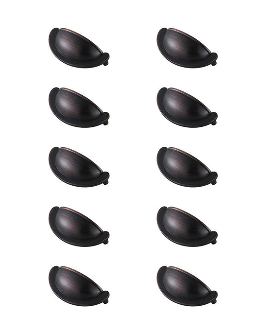 Elegant Furniture & Lighting - Claude 2-3/4in Center to Center Oil-rubbed Bronze Cup Bar Pull Multipack (set of 10) - PL3001-ORB-10PK veiw 1