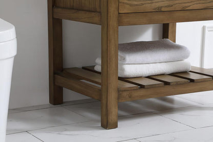 Elegant Furniture & Lighting - Clement 30 inch Single bathroom vanity in driftwood - VF60130DW veiw 7
