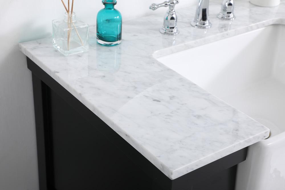 Elegant Furniture & Lighting - Clement 36 inch Single bathroom vanity in black - VF60136BK veiw 6