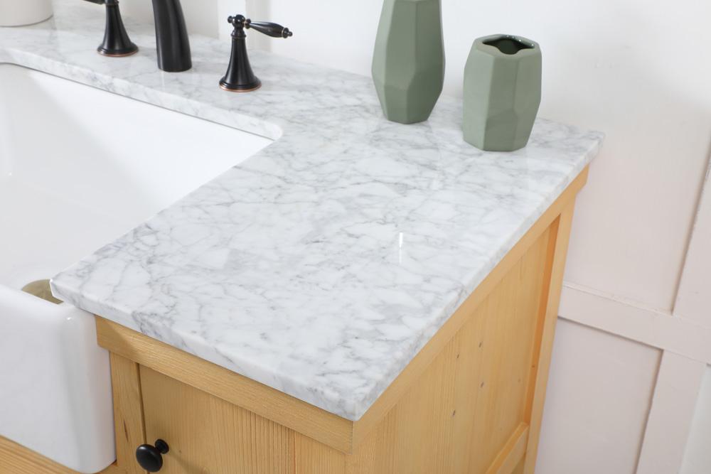 Elegant Furniture & Lighting - Clement 42 inch Single bathroom vanity in natural wood - VF60142NW veiw 6