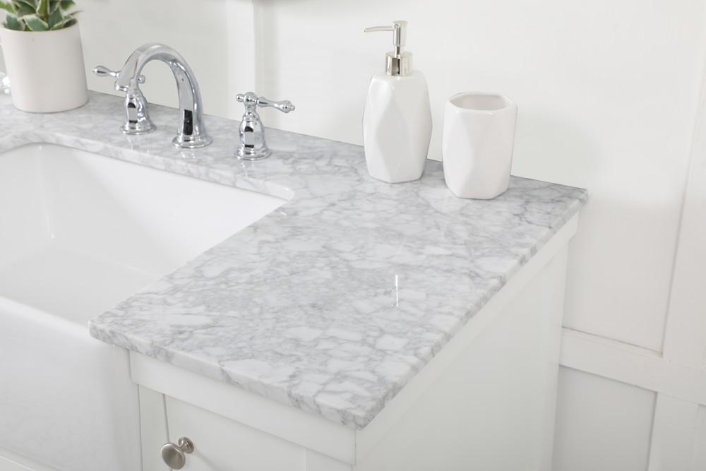 Elegant Furniture & Lighting - Clement 42 inch Single bathroom vanity in white - VF60142WH veiw 6