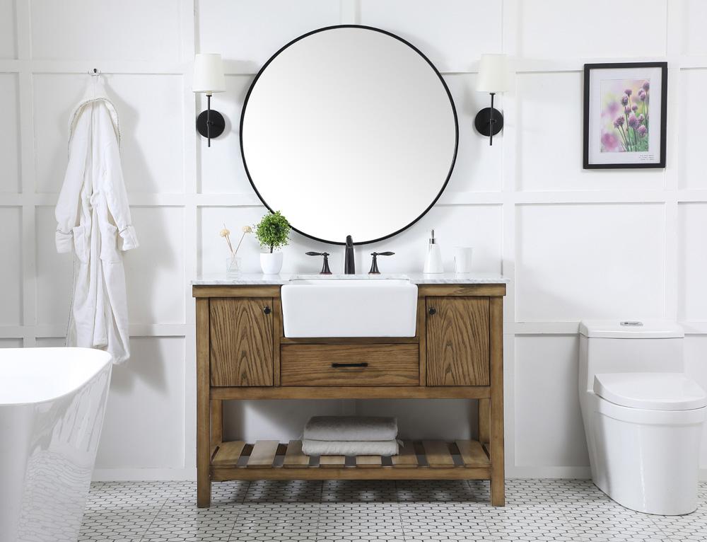Elegant Furniture & Lighting - Clement 48 inch Single bathroom vanity in driftwood - VF60148DW veiw 5