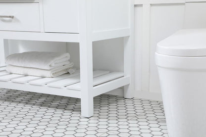 Elegant Furniture & Lighting - Clement 48 inch Single bathroom vanity in white - VF60148WH veiw 7