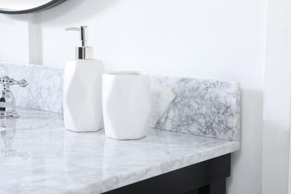 Elegant Furniture & Lighting - Clement 48 inch Single bathroom vanity in black with backsplash - VF60148BK-BS veiw 6