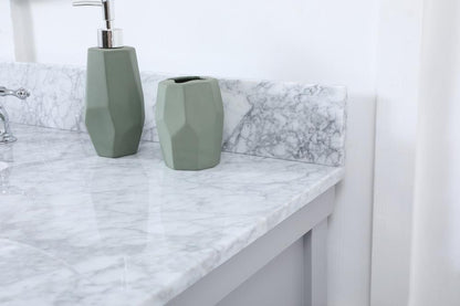 Elegant Furniture & Lighting - Clement 48 inch Single bathroom vanity in grey with backsplash - VF60148GR-BS veiw 6
