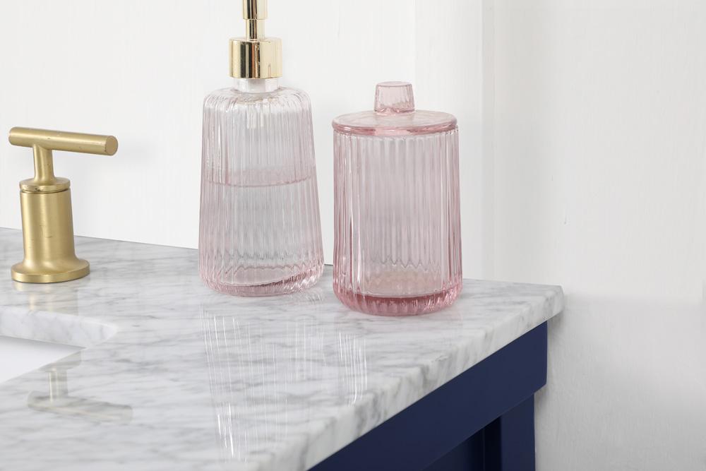 Elegant Furniture & Lighting - Clement 60 inch double bathroom vanity in blue - VF60160DBL veiw 6