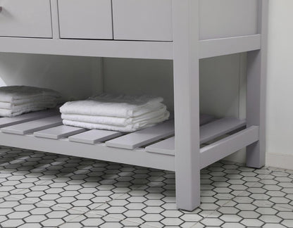 Elegant Furniture & Lighting - Clement 60 inch Single bathroom vanity in grey - VF60160GR veiw 13