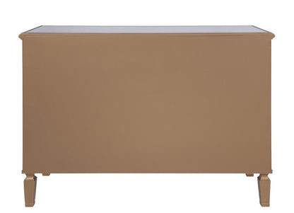 Elegant Furniture & Lighting - Contempo 6 Drawer Dresser 48 in. x 18 in. x 32 in. in Gold paint - MF6-1117G veiw 8