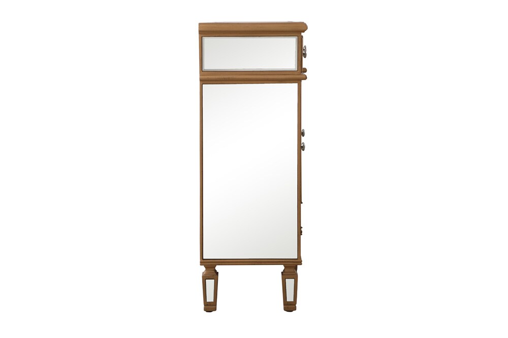 Elegant Furniture & Lighting - Contempo 72 inch mirrored credenza in gold - MF6-2111GC veiw 11