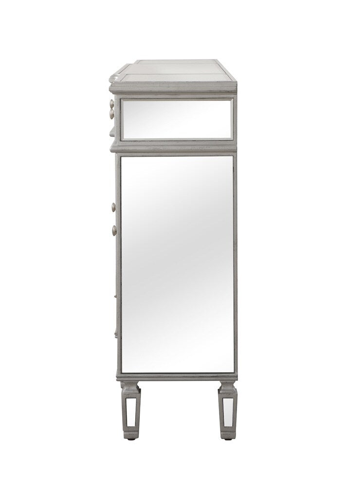Elegant Furniture & Lighting - Contempo 72 inch mirrored credenza in silver - MF6-2111SC veiw 11