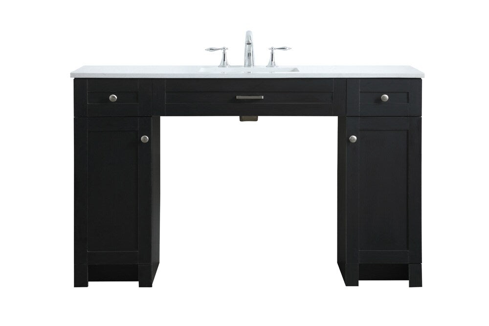 Elegant Furniture & Lighting - Cooper 54 Inch Bathroom Vanity In Black - VF14954MBK veiw 1