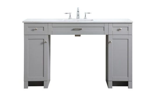 Elegant Furniture & Lighting - Cooper 54 Inch Bathroom Vanity In Grey - VF14954GR veiw 1