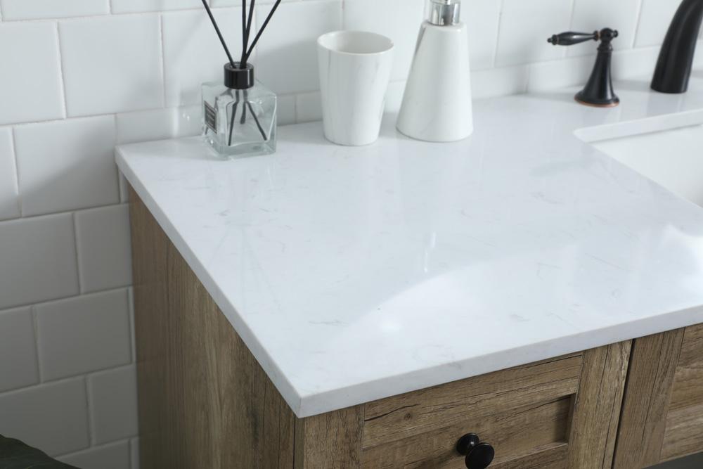 Elegant Furniture & Lighting - Cooper 54 Inch Bathroom Vanity In Natural Oak - VF14954NT veiw 6