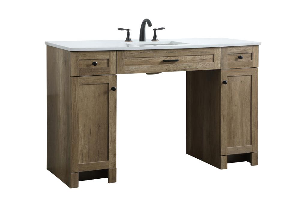 Elegant Furniture & Lighting - Cooper 54 Inch Bathroom Vanity In Natural Oak - VF14954NT veiw 8