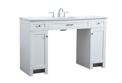 Elegant Furniture & Lighting - Cooper 54 Inch Bathroom Vanity In White - VF14954WH veiw 8