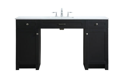 Elegant Furniture & Lighting - Cooper 60 Inch Bathroom Vanity In Black - VF14960MBK veiw 1
