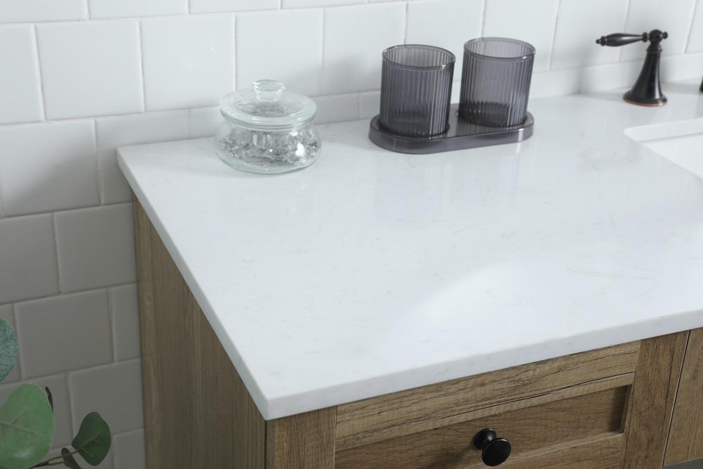 Elegant Furniture & Lighting - Cooper 60 Inch Bathroom Vanity In Natural Oak - VF14960NT veiw 6