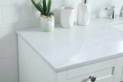 Elegant Furniture & Lighting - Cooper 60 Inch Bathroom Vanity In White - VF14960WH veiw 6