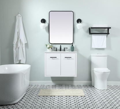 Elegant Furniture & Lighting - Cyrus 30 inch Single bathroom vanity in white - VF48030MWH veiw 8