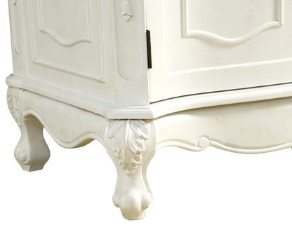 Elegant Furniture & Lighting - Danville 27 inch Single Bathroom vanity in Antique White with ivory white engineered marble - VF-1008-VW veiw 8
