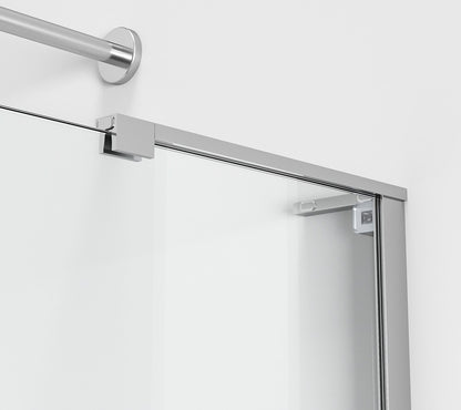 Elegant Furniture & Lighting - Devon Frameless tub door 60 x 60 Polished Chrome - TD444-6060PCH veiw 7