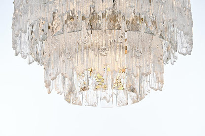 Elegant Furniture & Lighting - Emilia 15 inch Flush Mount Light in Satin Gold - 1780F15SG veiw 4