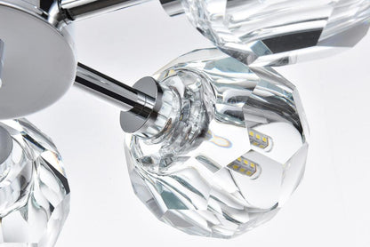 Elegant Furniture & Lighting - Eren 14 inch Flush Mount in Chrome - 3505F14C veiw 5