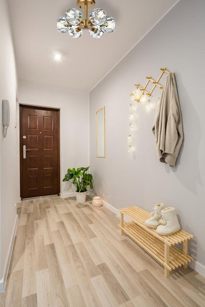 Elegant Furniture & Lighting - Eren 14 inch Flush Mount in Satin Gold - 3505F14SG veiw 8