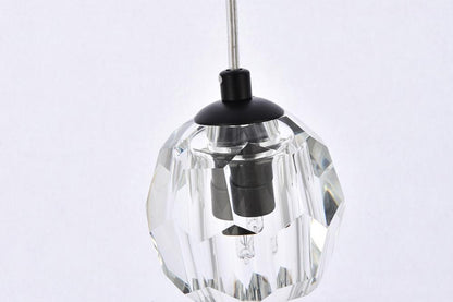 Elegant Furniture & Lighting - Eren 18 lights Black pendant - 3505G15BK veiw 6