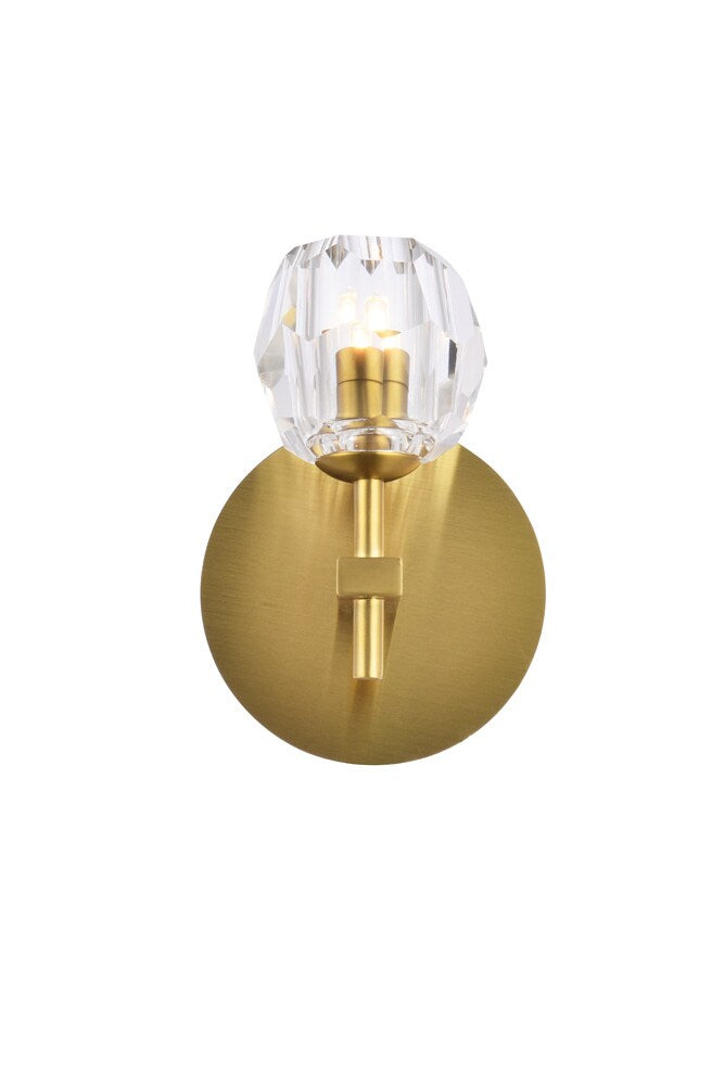 Elegant Furniture & Lighting - Eren 1 light Gold wall sconce - 3505W6G veiw 1