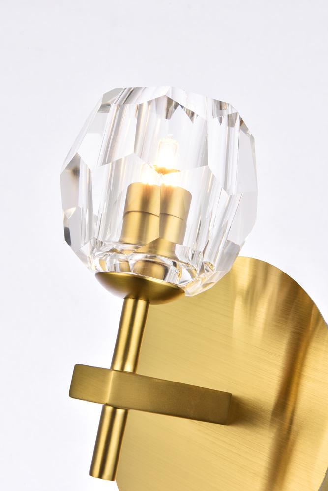 Elegant Furniture & Lighting - Eren 1 light Gold wall sconce - 3505W6G veiw 4