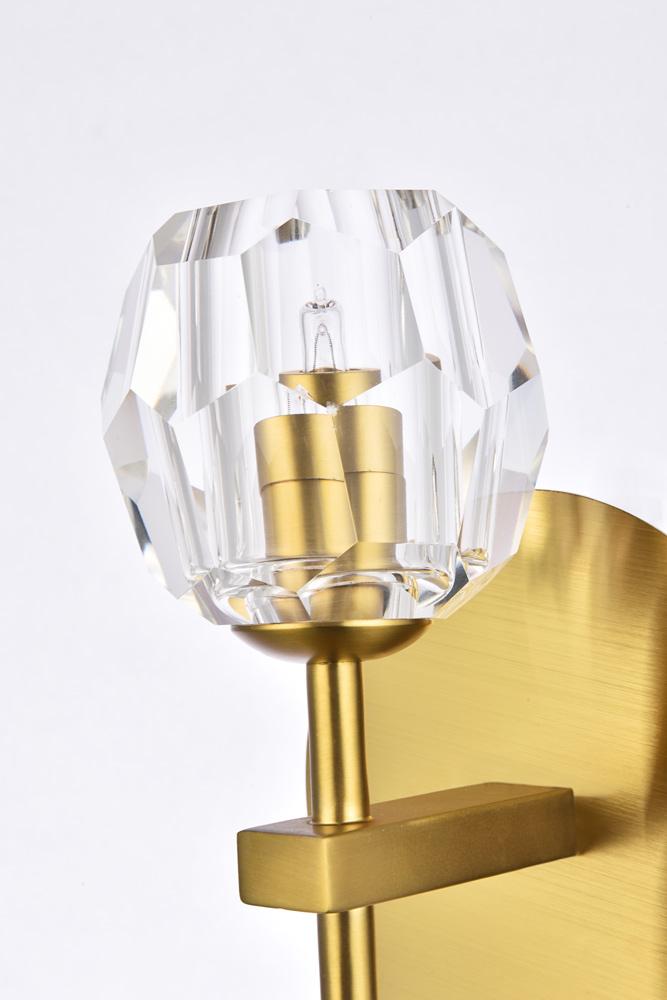 Elegant Furniture & Lighting - Eren 1 light Gold wall sconce - 3505W6G veiw 5