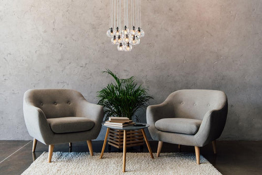 Elegant Furniture & Lighting - Eren 24 lights black pendant - 3505G19BK veiw 2