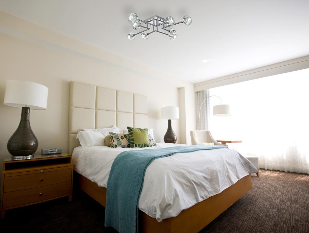 Elegant Furniture & Lighting - Eren 31 inch Flush Mount in Chrome - 3505F31C veiw 8