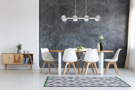 Elegant Furniture & Lighting - Eren 31 inch Pendant Light in Chrome - 3505D31C veiw 2