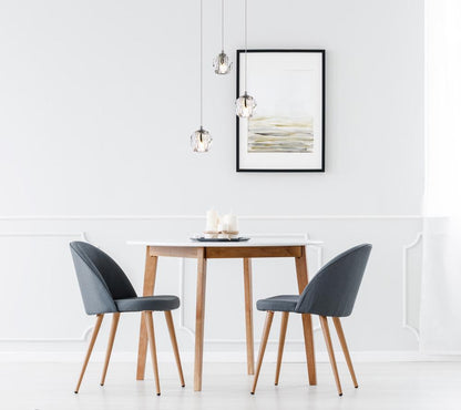 Elegant Furniture & Lighting - Eren 3 lights Chrome pendant - 3505D12C veiw 2